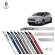 Friso Lateral Facão New Focus TOP MIX - Prata Geada