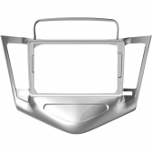 Moldura EXPEX 9 Pol - Cruze 2009/2014 - Prata - EPX9GM002