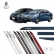 Friso Lateral Yaris Hatch/Sedan TOP MIX - Azul Titã