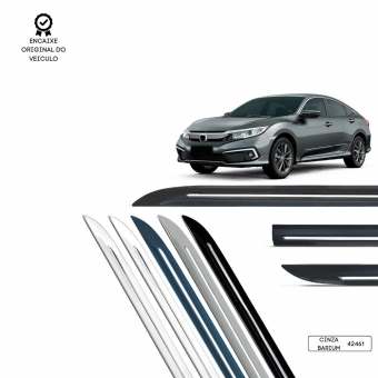 Friso Lateral Facão New Civic 2017/2021 TOP MIX