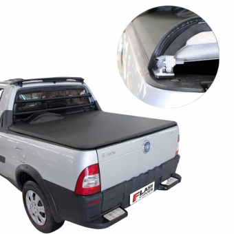Capota Strada Cabine Estendida 1998/2013 c/Estepe s/Gancho - Flash Force - FLASH COVER