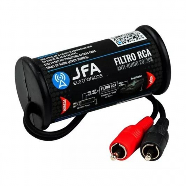 Filtro Antirruído JFA RCA c/ Isolação