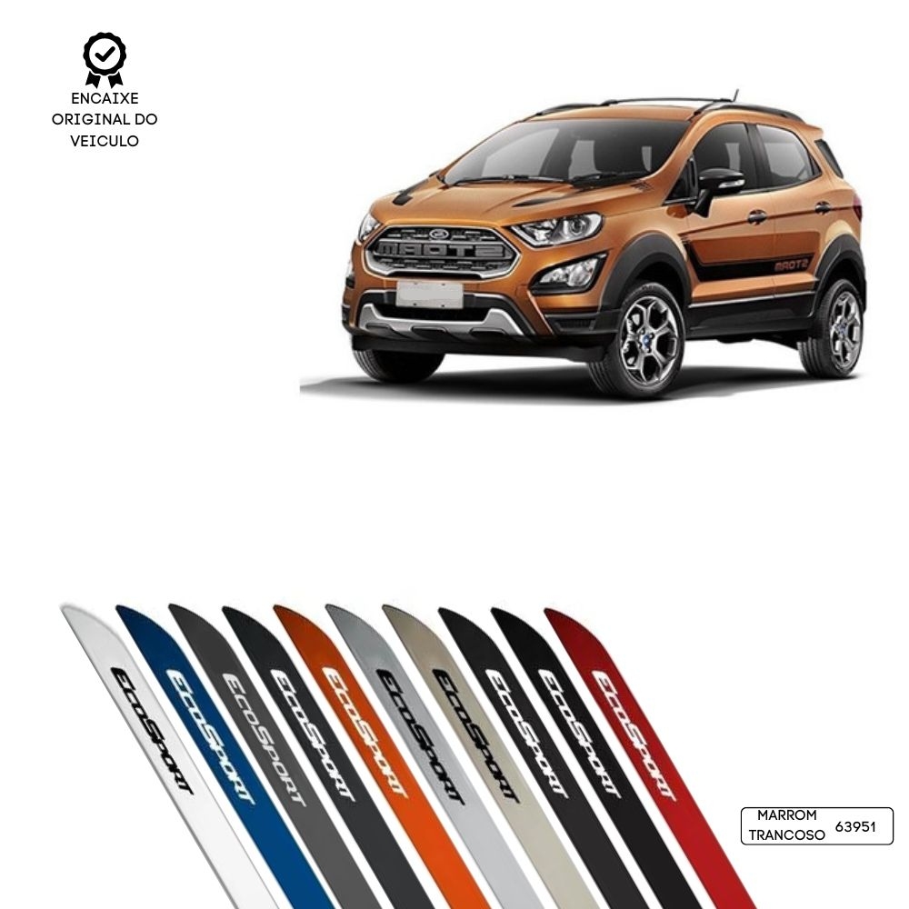 Friso Lateral Facão Ecosport TOP MIX - Marrom Trancoso