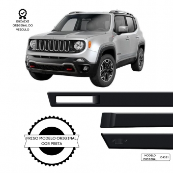 Friso Lateral Vazado Renegade Modelo Original 2022 TOP MIX