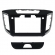 Moldura FIAMON 9 Pol - Hyundai Creta 2014/2021 - Preto c/ Friso Original - 4100