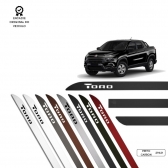 Friso Lateral Facão Toro TOP MIX - Preto Carbon