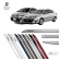 Friso Lateral Yaris Hatch/Sedan TOP MIX - Prata Lua Nova
