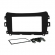 Moldura FIAMON 7 Pol - Nissan Frontier 2017/2021 - Preto - 4037