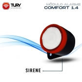 Modulo de Alarme Keyless TURY Universal - Comfort 1.4