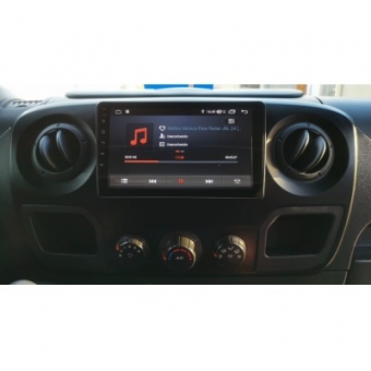 Moldura FIAMON 9 Pol Flutuante - Renault Master 2013/2021 - Preto Fosco