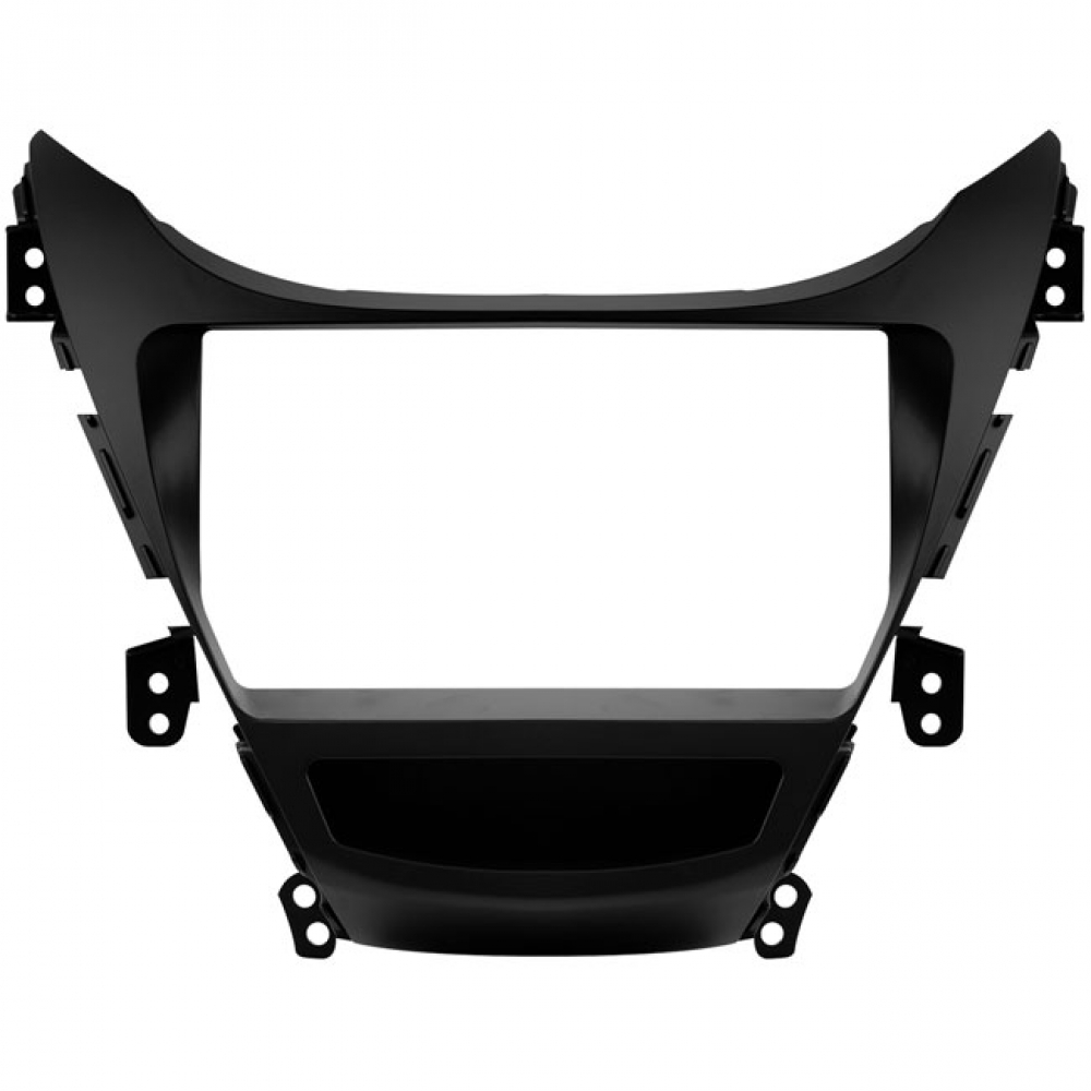 Moldura EXPEX 9 Pol - Elantra 2012/2014 - Preto - EPX9HY004