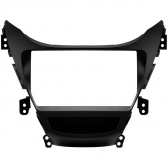 Moldura EXPEX 9 Pol - Elantra 2012/2014 - Preto - EPX9HY004