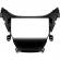 Moldura EXPEX 9 Pol - Elantra 2012/2014 - Preto - EPX9HY004