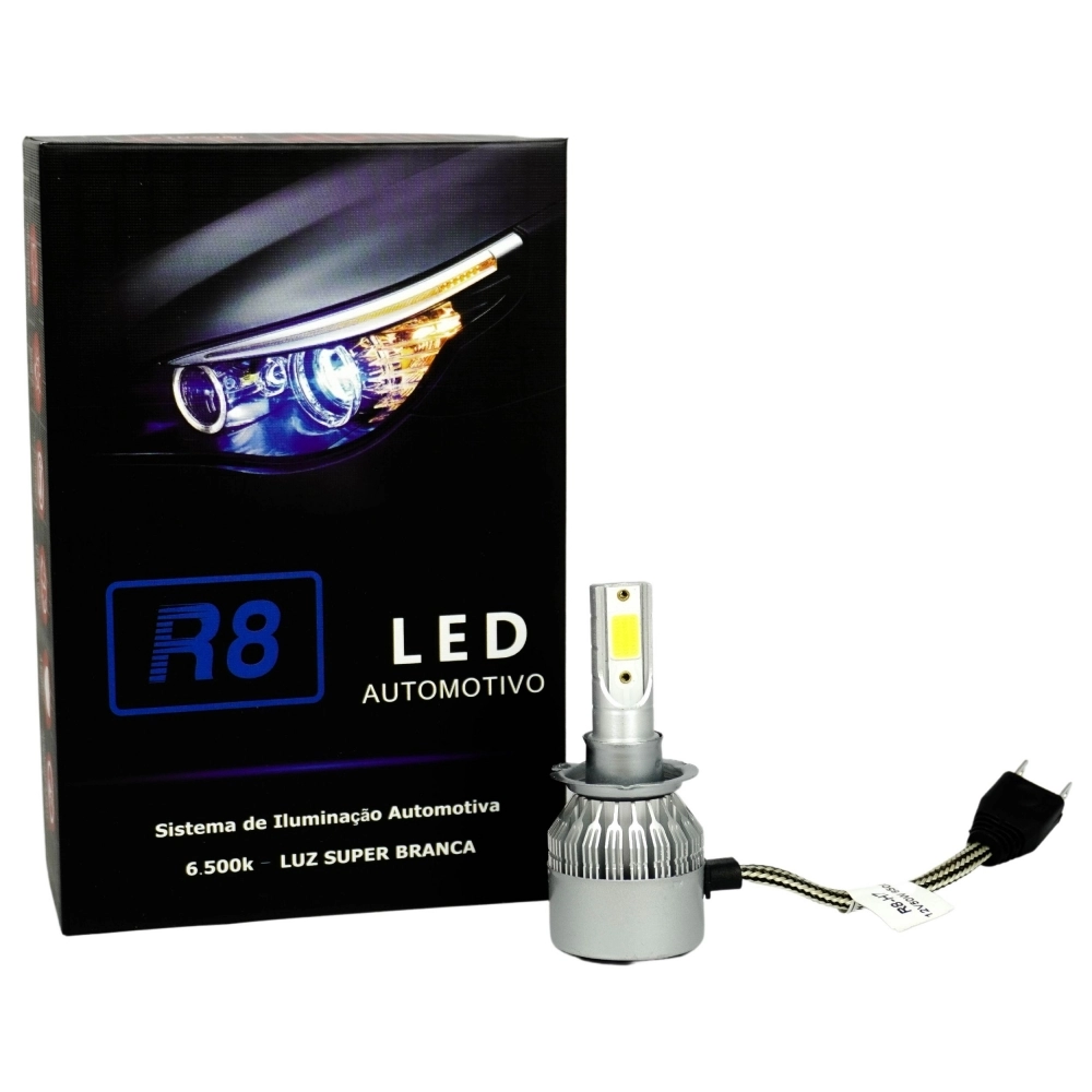 HEADLIGHT LED R8 H7 6500K 36W 3800LM - H76500K