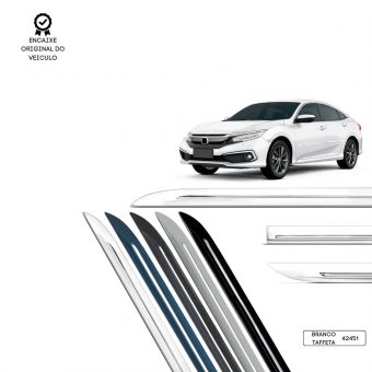 Friso Lateral Facão New Civic 2017/2021 TOP MIX