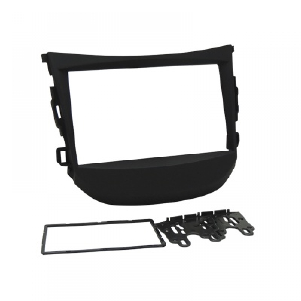 Moldura FIAMON 7 Pol - Hyundai HB20 2012/2019 - Preto - 2375