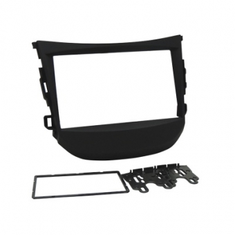 Moldura FIAMON 7 Pol - Hyundai HB20 2012/2019 - Preto