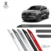 Friso Lateral Facão Fastback TOP MIX - Cinza Silverstone