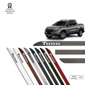 Friso Lateral Facão Toro TOP MIX - Cinza Antique