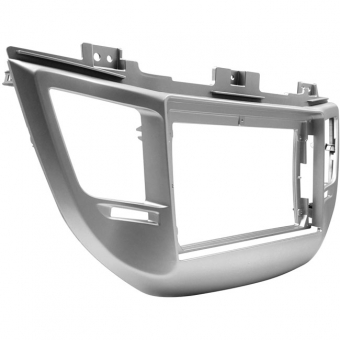 Moldura EXPEX 9 Pol - Hyundai Tucson 2015/2017 - Prata