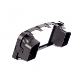 Moldura EXPEX 2Din - Lifan 620 2010/2012 - Preto - EPX116