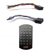 Central Multimídia 1Din 7 Pol H-Tech c/ Espelhamento BT/SD/AUX - HT-3122X