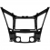Moldura EXPEX 9 Pol - Sonata 2011/2014 - Black Piano - EPX9HY011