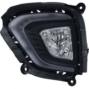 Kit Farol Milha Creta 2020 em diante c/ DRL e Pisca Shocklight