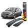 Calha de Chuva Inteiriça New Civic 2012/2016 - 4 Portas - TG POLI