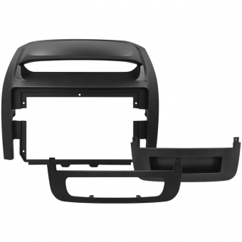 Moldura EXPEX 9 Pol - Sorento 2013/2014 - Com Multimídia Original - Preto