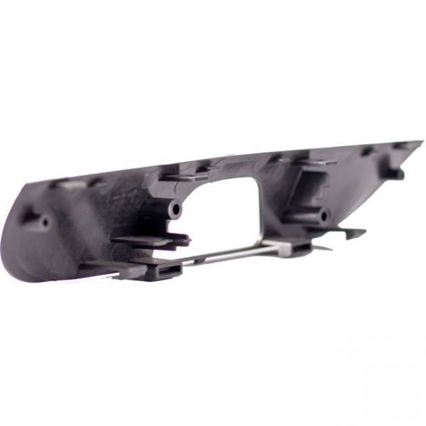 Moldura EXPEX 10 Pol - Hyundai Creta 2016/2021 - Preto c/ Acabamento Prata - EPX10HY002