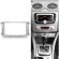 Moldura EXPEX 2Din - Focus 2009/2013 - Prata - EPX124