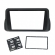 Moldura FIAMON 7 Pol - MP5 - Fiat Argo/Cronos 2017/2021 - Preto - 4082