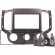 Moldura EXPEX 2Din - Chevrolet S-10 2017/2021 - Ar Analógico - Grafite Escuro - EPX471