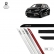 Friso Lateral Facão Captur TOP MIX - Preto Nacre