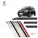 Friso Lateral Facão Novo KA Hatch TOP MIX - Preto Ebony