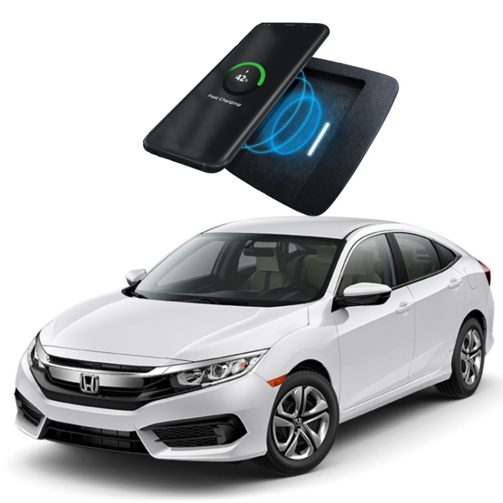 Carregador por Indução Tury iCharger New Civic 2017 em diante - iCHARGER 1.0 W
