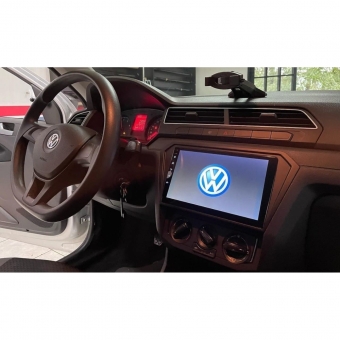 Moldura FIAMON 9 Pol - Volkswagen Gol/Voyage/Saveiro G7/G8 - Black Piano