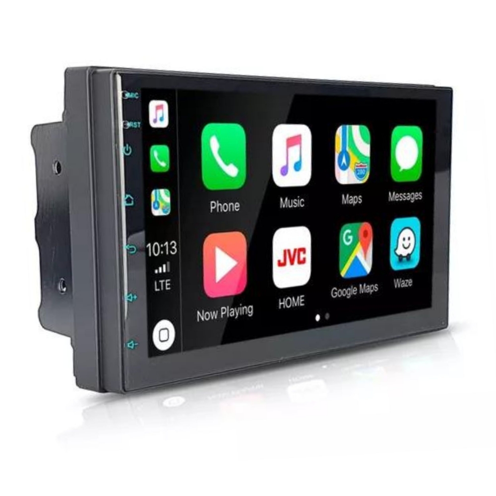 Central Multimídia Hunter 7 Pol H-Tech MP10 c/ Android Auto e Car Play - CA002
