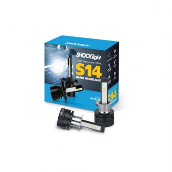 HEADLIGHT S14 NANO H3 6000K 12V 32W 3600LM