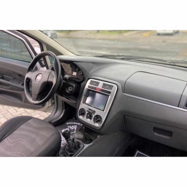 Moldura FIAMON 7 Pol - Fiat Punto 2008/2012 - Prata - 3333