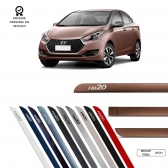 Friso Lateral Facão HB20 TOP MIX - Marrom Bronze Terra