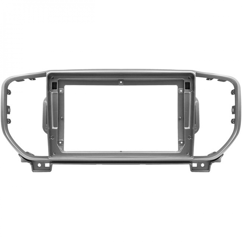 Moldura EXPEX 9 Pol - KIA Sportage 2017/2022 - Prata - EPX9KI010