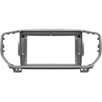 Moldura EXPEX 9 Pol - KIA Sportage 2017/2022 - Prata