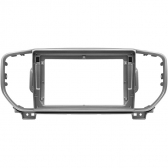 Moldura EXPEX 9 Pol - KIA Sportage 2017/2022 - Prata - EPX9KI010
