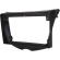 Moldura EXPEX 9 Pol - Veloster 2011/2016 - Preto - EPX9HY016
