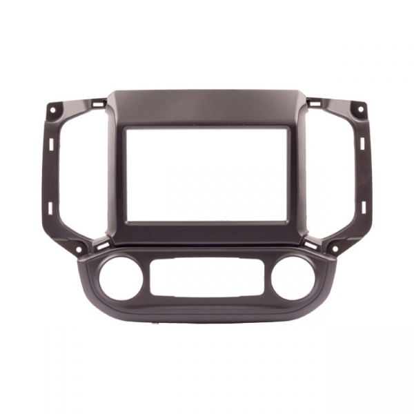 Moldura EXPEX 2Din - Cerato 2009/2012 Ar Analógico - Grafite - EPX472