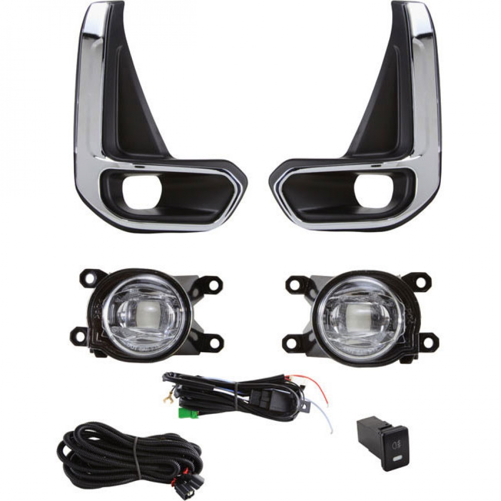 Kit Farol Milha Hilux 2021 em diante Shocklight - SL-251710CRLED