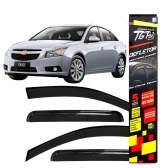 Calha de Chuva Inteiriça Cruze Sedan 2011/2016 4 Portas - TG POLI