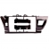 Moldura EXPEX 10 Pol - Toyota Corolla GLI 2014/2017 - Black Piano c/ Acabamento Prata - EPX10TO002